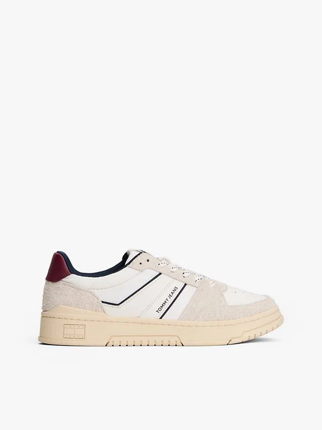 Tommy Jeans -mokkanahkaiset cupsole-lenkkarit Tommy Jeans -mokkanahkaiset cupsole-lenkkarit