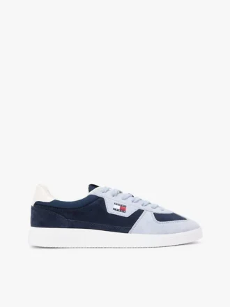 Tommy Jeans -mokkanahkaiset skater-lenkkarit
