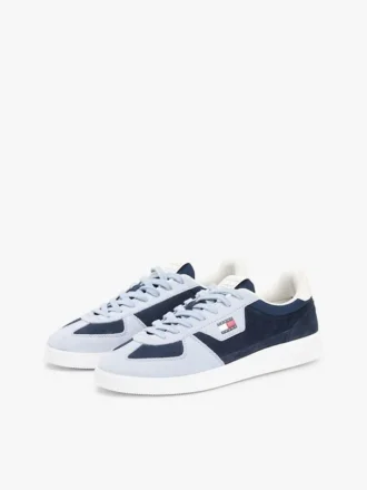 Tommy Jeans -mokkanahkaiset skater-lenkkarit