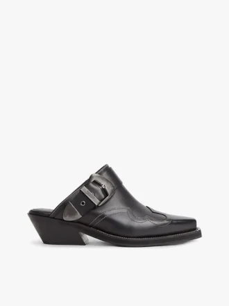 Tommy Jeans -nahkaiset western-mules