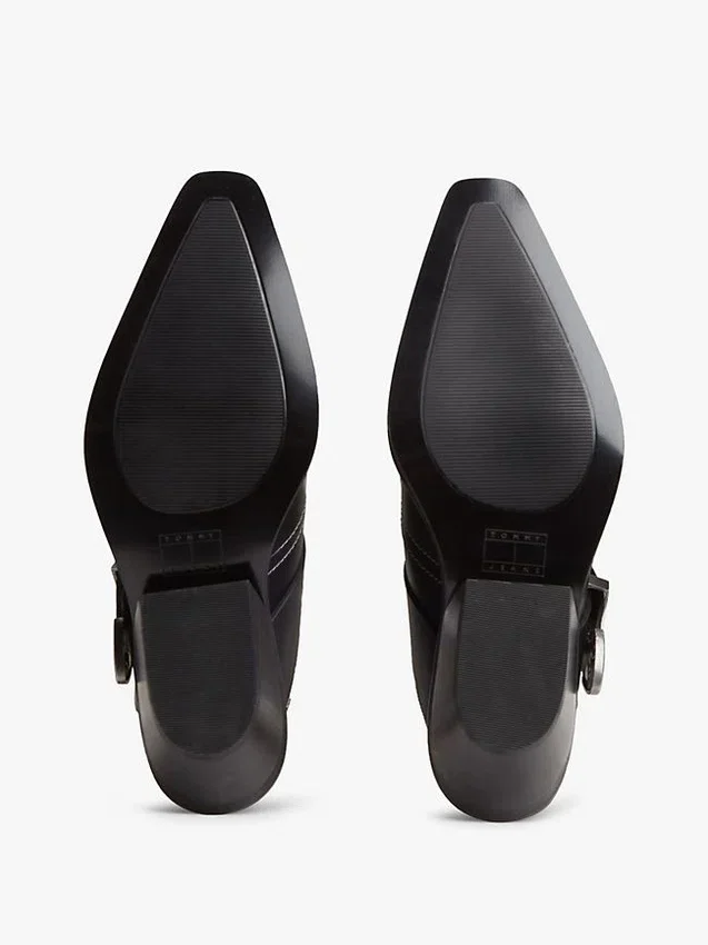 Tommy Jeans -nahkaiset western-mules Tommy Jeans -nahkaiset western-mules
