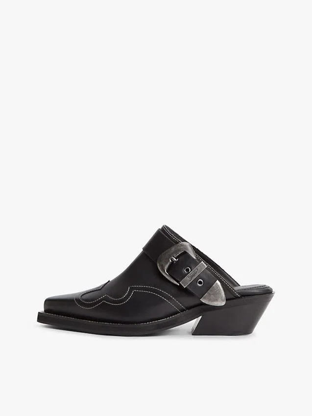 Tommy Jeans -nahkaiset western-mules Tommy Jeans -nahkaiset western-mules