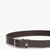 Tommy Jeans -nahkavyö emalimerkein Tommy Jeans -nahkavyö emalimerkein
