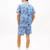 Tommy Jeans -painettu popliini-camp-paita Tommy Jeans -painettu popliini-camp-paita