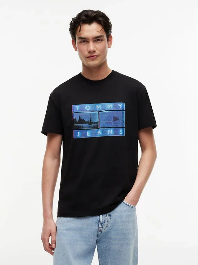 Tommy Jeans Photo Graphic T-paita Tommy Jeans Photo Graphic T-paita
