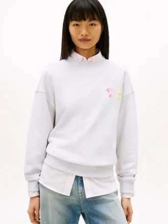 Tommy Jeans Puff Print Boxy -huppari
