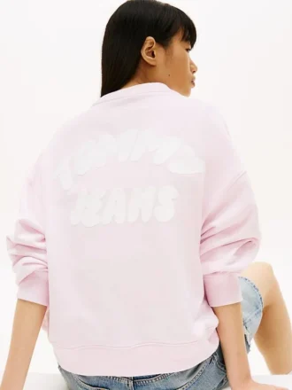 Tommy Jeans Puff Print Boxy -huppari