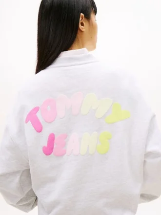 Tommy Jeans Puff Print Boxy -huppari