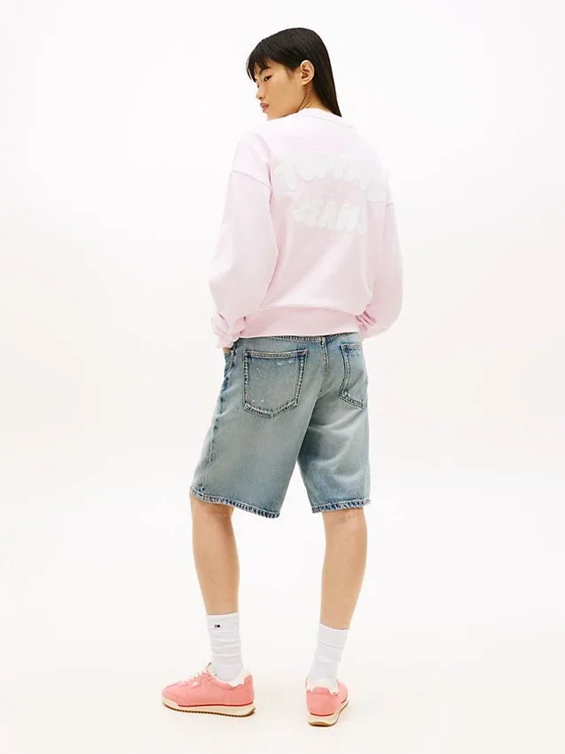 Tommy Jeans Puff Print Boxy -huppari Tommy Jeans Puff Print Boxy -huppari