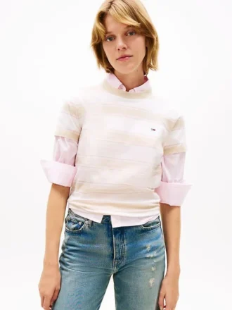 Tommy Jeans Regular Fit Stripe T-paita
