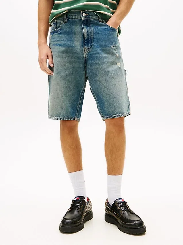 Tommy Jeans Relaxed Denim Utility Shorts Tommy Jeans Relaxed Denim Utility Shorts