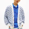 Tommy Jeans Relaxed Fit Check -neuletakki Tommy Jeans Relaxed Fit Check -neuletakki