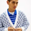 Tommy Jeans Relaxed Fit Check -neuletakki Tommy Jeans Relaxed Fit Check -neuletakki