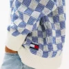Tommy Jeans Relaxed Fit Check -neuletakki Tommy Jeans Relaxed Fit Check -neuletakki