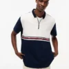 Tommy Jeans Relaxed Quarter-Zip Polo
