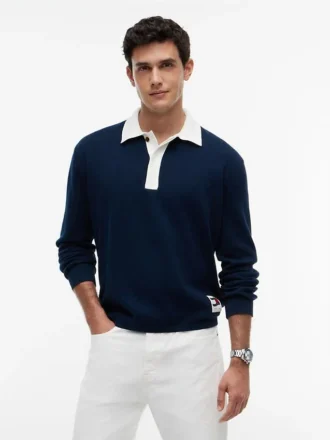 Tommy Jeans Rugby -villapaita