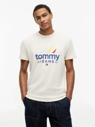Tommy Jeans Sailing Logo T-paita