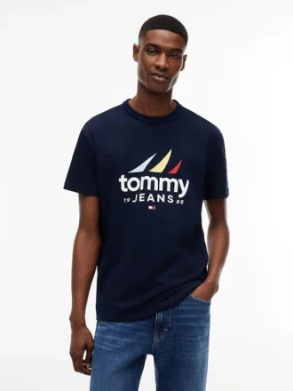Tommy Jeans Sailing Logo T-paita