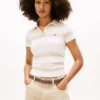 Tommy Jeans Slim Fit Rib-Knit Polo Tommy Jeans Slim Fit Rib-Knit Polo