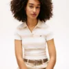 Tommy Jeans Slim Fit Rib-Knit Polo Tommy Jeans Slim Fit Rib-Knit Polo