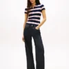 Tommy Jeans Slim Fit Rib-Knit Polo Tommy Jeans Slim Fit Rib-Knit Polo