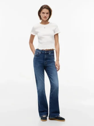Tommy Jeans Slim Fit Shirred T-paita