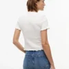 Tommy Jeans Slim Fit Shirred T-paita Tommy Jeans Slim Fit Shirred T-paita