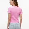 Tommy Jeans Slim Fit Shirred T-paita Tommy Jeans Slim Fit Shirred T-paita
