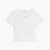 Tommy Jeans Slim Fit Shirred T-paita Tommy Jeans Slim Fit Shirred T-paita