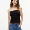 Tommy Jeans Slim Fit Shirred Tank Top Tommy Jeans Slim Fit Shirred Tank Top