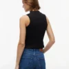 Tommy Jeans Slim Fit -tankkitoppi, korkea kaulus Tommy Jeans Slim Fit -tankkitoppi, korkea kaulus