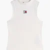 Tommy Jeans Slim Fit -tankkitoppi, korkea kaulus Tommy Jeans Slim Fit -tankkitoppi, korkea kaulus