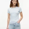 Tommy Jeans Slim Stretch Ribbed T-paita Tommy Jeans Slim Stretch Ribbed T-paita