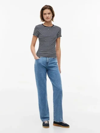 Tommy Jeans Slim Stretch Ribbed T-paita