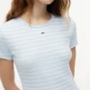 Tommy Jeans Slim Stretch Ribbed T-paita Tommy Jeans Slim Stretch Ribbed T-paita