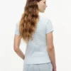 Tommy Jeans Slim Stretch Ribbed T-paita Tommy Jeans Slim Stretch Ribbed T-paita