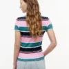 Tommy Jeans Slim Stretch Ribbed T-paita Tommy Jeans Slim Stretch Ribbed T-paita
