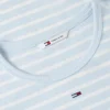 Tommy Jeans Slim Stretch Ribbed T-paita Tommy Jeans Slim Stretch Ribbed T-paita