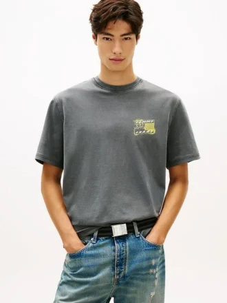 Tommy Jeans Spray Paint Bubble -T-paita