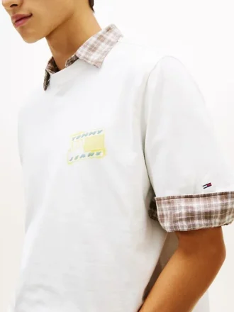 Tommy Jeans Spray Paint Bubble -T-paita