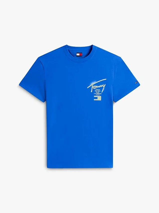 Tommy Jeans Spray Paint Logo T-paita Tommy Jeans Spray Paint Logo T-paita