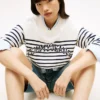 Tommy Jeans Varsity Logo Stripe -villapaita Tommy Jeans Varsity Logo Stripe -villapaita