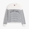 Tommy Jeans Varsity Logo Stripe -villapaita Tommy Jeans Varsity Logo Stripe -villapaita