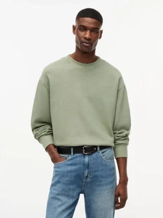 Tommy Jeans -vohvelikuvioinen collegepaita