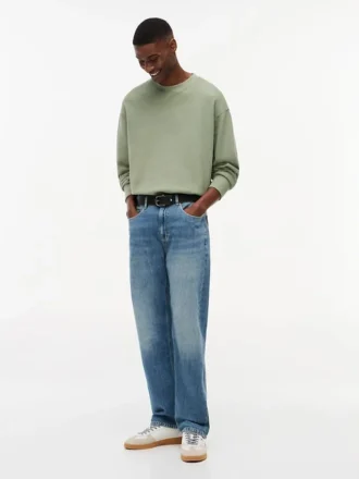 Tommy Jeans -vohvelikuvioinen collegepaita