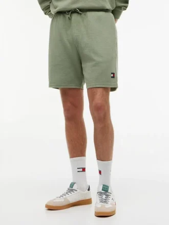 Tommy Jeans -vohvelikuvioiset rantashortsit