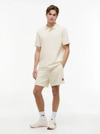 Tommy Jeans -vohvelikuvioiset rantashortsit
