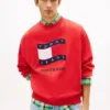 Tommy Jeans Wavy Flag Logo -huppari Tommy Jeans Wavy Flag Logo -huppari