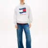 Tommy Jeans Wavy Flag Logo -huppari Tommy Jeans Wavy Flag Logo -huppari