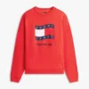 Tommy Jeans Wavy Flag Logo -huppari Tommy Jeans Wavy Flag Logo -huppari